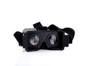 DIY 3D Google Cardboard Head Mount Plastic Version 3D VR Virtual Reality Video Glasses For ipohne 5 5s 5c