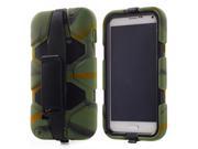 Multifunctional Stand Hybrid Silicone and PC Case Cover with Belt Clip Holster for Samsung Galaxy Note 4 Camouflage 10 pcs