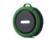C6 Subwoofer Sound Bluetooth Speaker with Microphone Waterproof Wireless Speaker Green