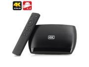 Android 4.4 Quad Core TV Box Multi format 4K2K H.264 H.265 UHD Hardware Decoder Support DLNA Miracast Airplay