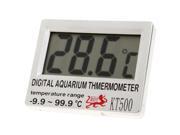 KT500 2.7 inch LCD Display Aquarium Digital Thermometer Fish Tank Wireless Sensor 9.9C 99.9 Deg. C Temperature Meter
