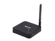 New F6 Android 4.4 Smart Media Player Rockchip 3128 Quad Core 1.3GHZ 1G 8G ROM H.265 XBMC DLNA 3D Smart Media Player with Wi Fi Bluetooth Function IR Remote C