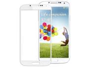 High Quality Front Screen Outer Glass Lens Compatible for Samsung Galaxy S IV i9500 White 10 pcs
