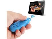 4 in 1 Bluetooth Gamepad Selfie Shutter Remote For iPhone iPad with Retina Display Samsung PC TV Box MID Blue