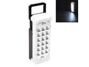 20 LEDs 2 Mode Portable Rechargeable Emergency Light Hang Carry Camping Lamp with Telescopic Handle