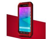 Original Love Mei Waterproof Metal Aluminum Case For Samsung Note Edge 9150 Red