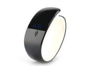 Y02 Bluetooth Smart Bracelet LCD Screen Display Pedometer Sleep Monitor Hands Free Phonebook Sync Remote Camera Black