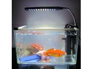 Aquarium Fish Tank Water Plant 48 LEDs 3W Clip Light Lighting Lamp 2 Working Modes White Blue Flexible