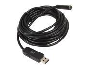 5m USB Cable 6 LEDs 1 6 VGA CMOS 1600 x 1200 HD 2MP 9mm USB Endoscope Support Video Record