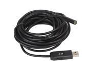 7m USB Cable 1600 x 1200 HD 2MP 9mm USB Endoscope for Industrial Inspection