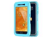IP X8 Waterproof Heavy Duty Hybrid Swimming Dive Case Cover For Samsung Galaxy S6 Water Snow Shock Dirt Proof Phone Bag Light Blue