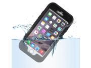 Useful Waterproof Case with Strap for iPhone 6 4.7 inch Black