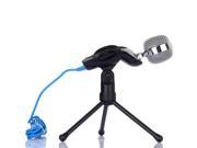 Professional Condenser Microphone Mic w Stand For PC Laptop Skype MSN Singing