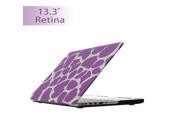 PC Hard Case for MacBook Pro with Retinal display 13 inch Purple Deer Print