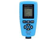 BSIDE CCT01 High Accuracy Coating Thickness Meter Tester Black Blue 2 x AAA