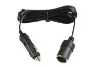 3M Car Cigarette Lighter Socket Plug Extension Power Cable Charger Adapter