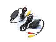 2.4GHZ RCA Wireless Video Transmitter Receiver Kit Set For Car Rearview Camera Monitor DVD Player