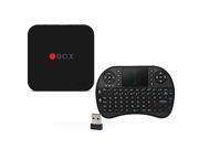 UBOX S805 Android Bluetooth TV Box Amlogic S805 Quad Core Android 4.4 H.265 1GB 8GB RII i8 Airmouse QWERTY Keyboard Bundle Kit 2.4G