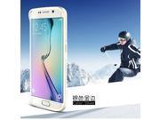 Love mei Brand Ultra Slim Aluminum Bumper For Samsung Galaxy S6 Edge Metal Frame Case Sliver