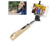 New Hoco Extendable Zoom Control Bluetooth Android IOS Selfie Stick For iPhone Smart Phones Gold