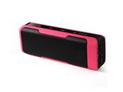 UHAPPY UT6 Portable Stereo Bluetooth Speaker 4000mAh Power Bank with Mic TF Card Pink