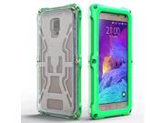 New High Quality Waterproof Case Diving Underwater Watertight Cover PC TPU Full Clear Waterproof For Samung NOTE4 Green