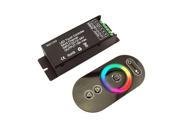 TRC02 RF 433.92MHz 3 channel RGB LED Light Dimmer with Touch Sensor Remote Controller DC 12 24V