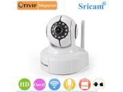 Sricam SP011 Onvif WiFi Infrared Night Vision 1.0MP HD 720P IP Camera With IR Cut White