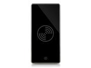 UP1 Portable Qi Wireless Charging Transmitter with 6000mAh Bulit in Battery LED Black