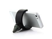 Universal 360 Degree Rotation Car Air Vent Holder For Smartphones Black