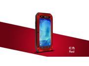 Love Mei Shockproof Waterproof Metal Aluminum Case For SAMSUNG Galaxy A8 Red