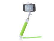 All in one Extendable Bluetooth Monopod One click Photographic Selfie Stick Green
