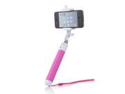 All in one Extendable Bluetooth Monopod One click Photographic Selfie Stick Rose