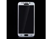 0.2mm Electroplating Tempered Glass Screen Protector for SAMSUNG S6 Edge White