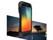 Original Curve Shape Love Mei Waterproof Metal Aluminum Case For Samsung Galaxy Note 5 Black