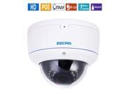 ESCAM HD3500V TI 1080P POE H.264 ONVIF 2.8 12mm 4X Zoom IR Dome Waterproof Camera White