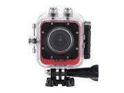 SJCAM M10 WIFI Version Novatek 96655 12MP 1080P Cube Mini Sports Action Camera 1.5 LCD 170 Degree Wide Lens Waterproof Diving HD Camcorder AV Red