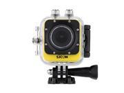 SJCAM M10 WIFI Version Novatek 96655 12MP 1080P Cube Mini Sports Action Camera 1.5 LCD 170 Degree Wide Lens Waterproof Diving HD Camcorder AV Yellow