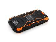 No.1 Smartphone 4000mAh Battery IP68 4.5 Inch MTK6572W Android 4.4 Black Orange