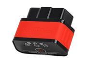 KONNWEI KW903 ELM327 Bluetooth Car OBDII Auto Code Reader Scanner Diagnostic Tool For Android phone Black Red