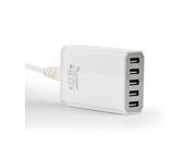 Desktop Charger Itian 5V 8A 5 Ports Smart Desktop Charger DC01 for Apple and Android USB Port Devices