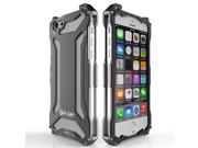 R just Gundam style Mobile Phone Protection Shell Metal Case Shock Proof Outdoors Climbing Running Cover For Iphone 5 5S Black