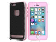 NEW 2016 IPX8 Waterproof Protective Case Underwater Snow Resistant Dustproof Shockproof Fully Sealed Shell Supports Touch ID For iPhone 6 Plus 6S Plus Pink