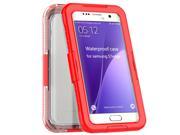 2016 Ultra Thin NEW IP68 Waterproof Protective Case Underwater Snow Resistant Dustproof Shockproof Fully Sealed Phone Shell For Samsung Galaxy S7 Edge Red