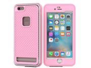 NEW 2016 IPX8 Waterproof Protective Case Underwater Snow Resistant Dustproof Shockproof Fully Sealed Shell Supports Touch ID For iPhone 6 6S Pink