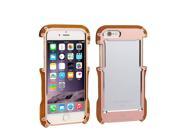 R JUST Wooden Metal Case Aviation Alloy Metal Bumper For Iphone 5 5s Gold roses