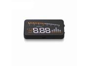 X5 3 inch Car OBD II HUD Fuel Consumption Warning System Vehicle mounted Head Up Display Projector