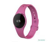 L16 Smart Wristfit Bluetooth Sports Wristband IP67 Time Activity Notifications Pink