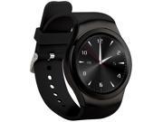 G3 GSM Watch Phone Smart Watch Bluetooth Watch MT2502 1.3 inch Heart Rate Data Sync Black