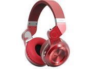 Fashion Bluedio T2 Turbo Wireless Bluetooth 4.1 Stereo Headphone Noise canceling Headset with Mic High Bass Quality Red